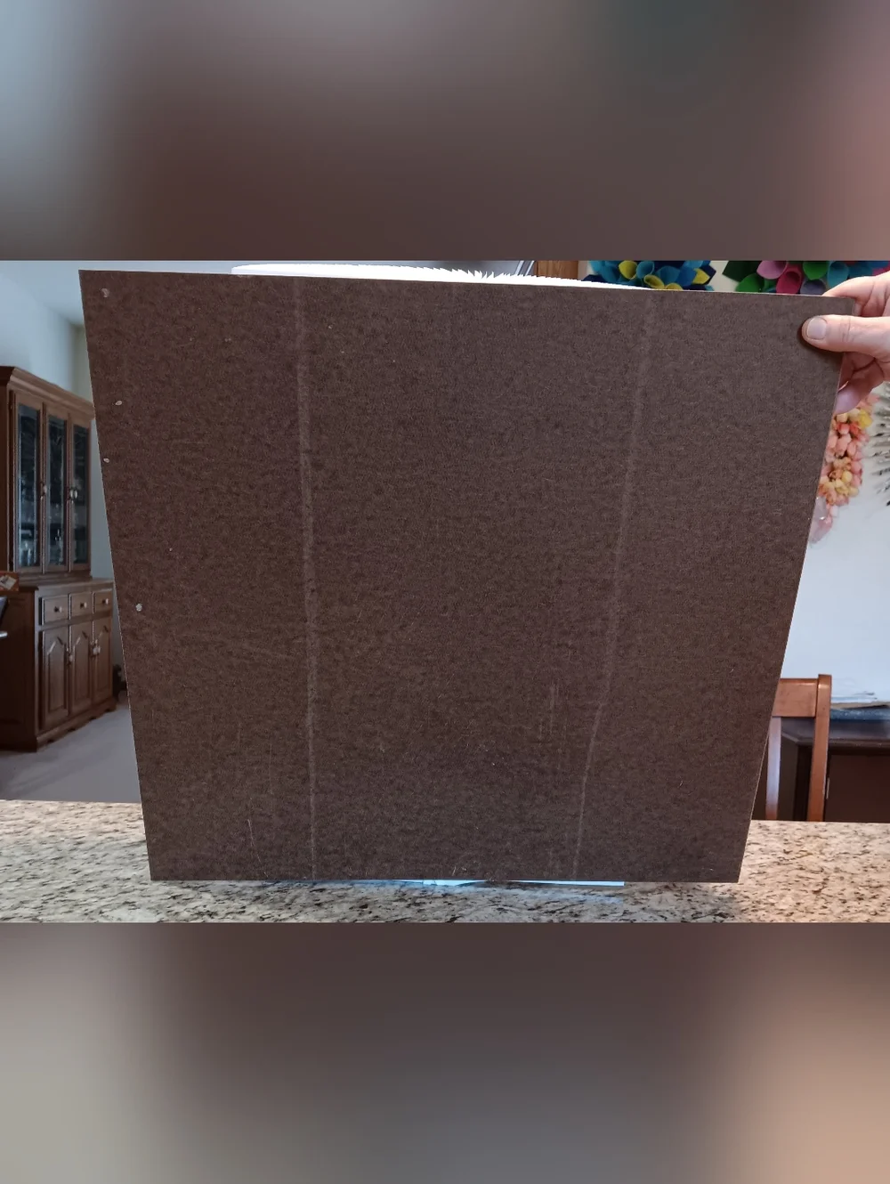 Book Flower With Wood Spool Center - Folded Book Art - Picture 4 of 4